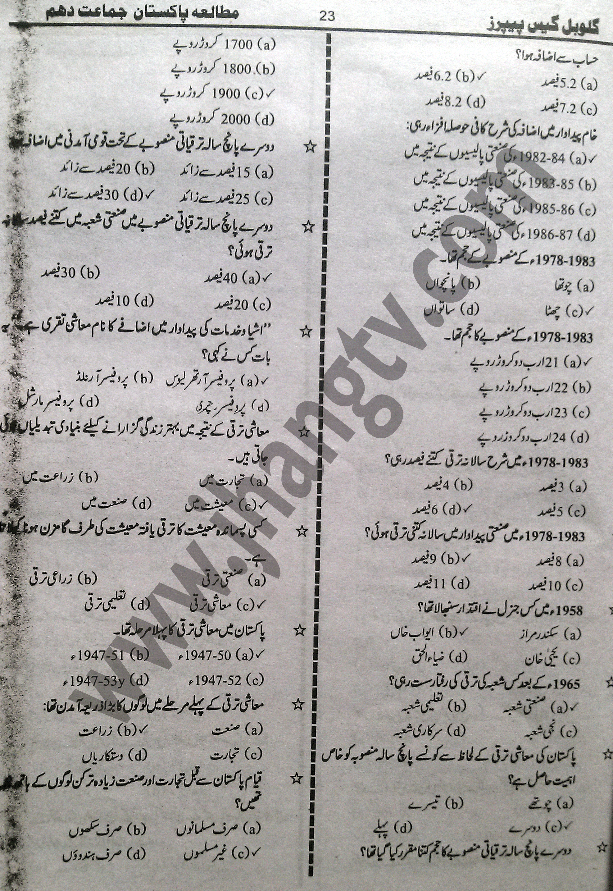 10th Class Guess Papers 2015 Pak Studies (8)