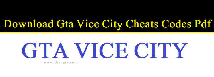 Download Gta Vice City All Hack Cheats Download For Pc Free Pdf Download