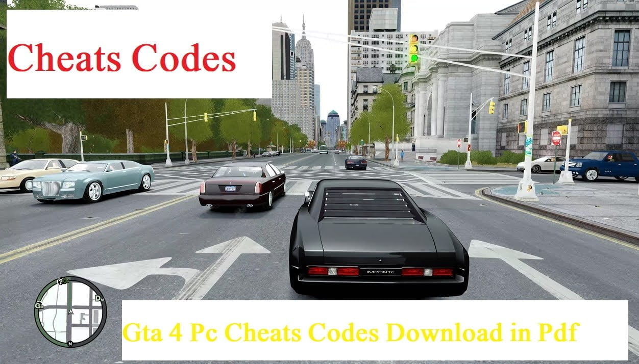Gta 4 Cheats Codes Free Download For PC - Gta 4 Cheats Codes in PDF