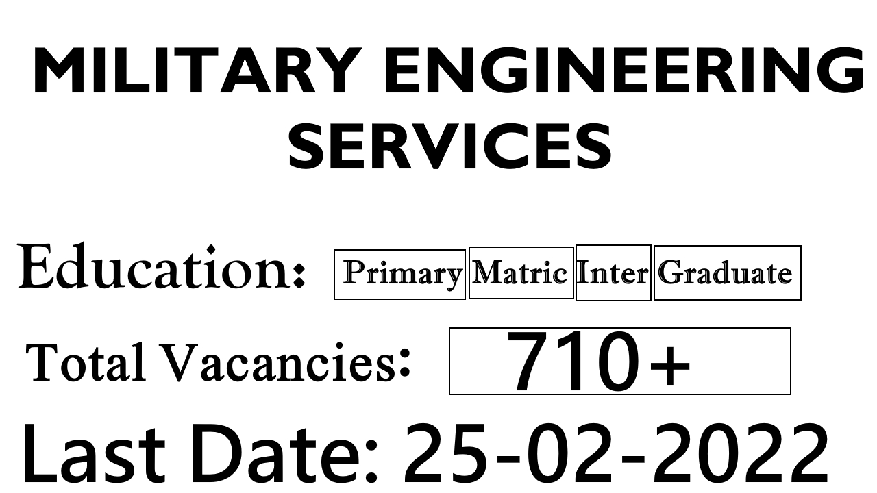 Jobs at Military Engineer Services - (MES) Jobs