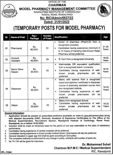 38+ Jobs At Dispenser Jobs in Model Pharmacy Rawalpindi Jobs 2022