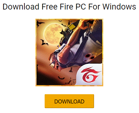 Download Free Fire PC For Windows