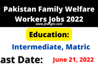 Pakistan Family Welfare Workers Jobs 2022