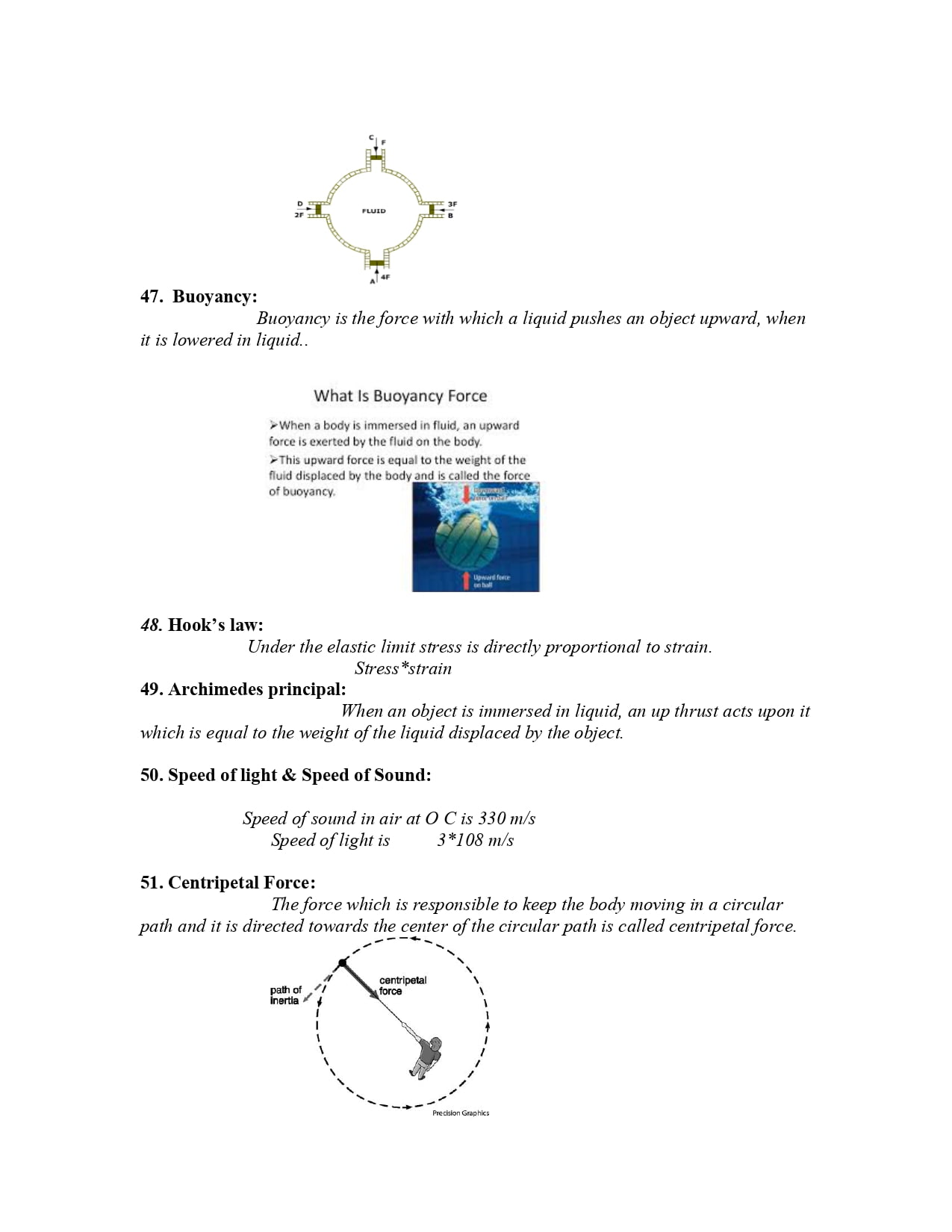 PAF Physics Test Notes PDF Download