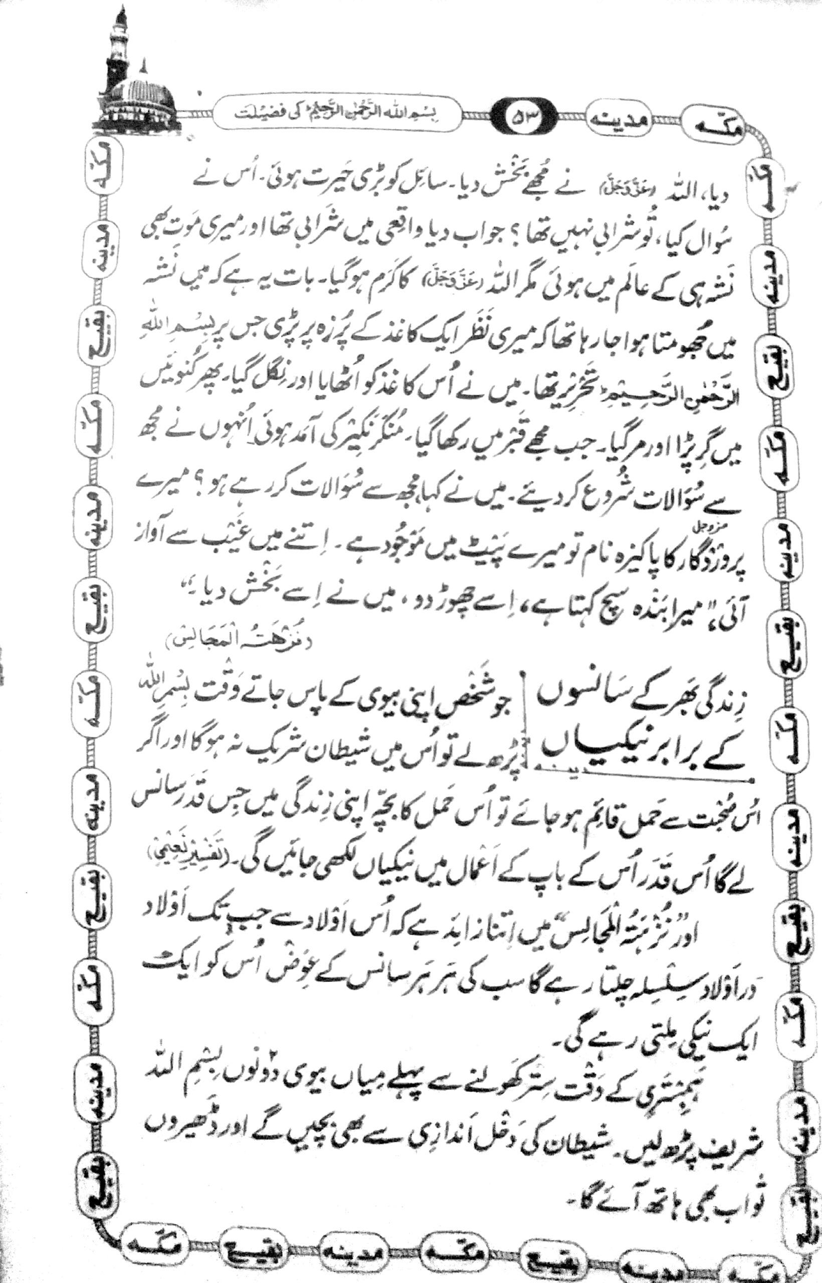 Powerful Benefits of Bismillah in Urdu