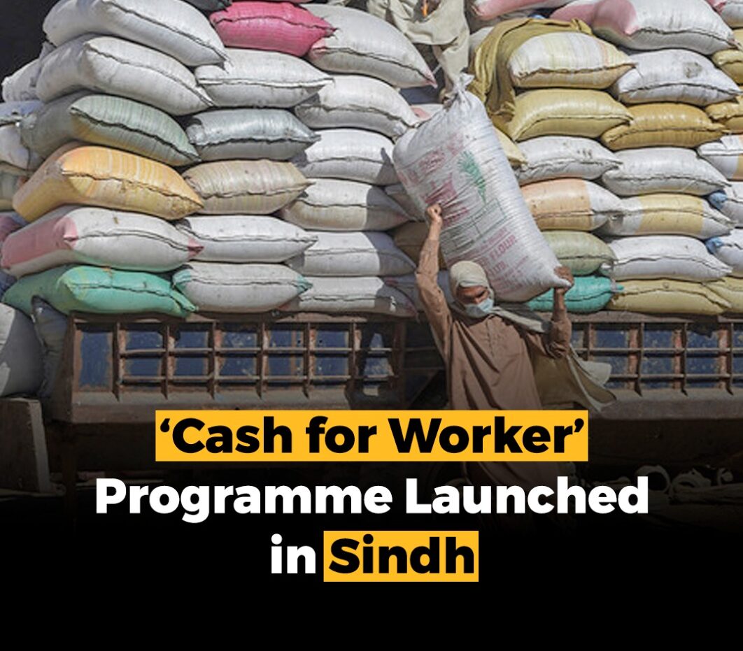 Cash for Work Programme Launched in Sindh