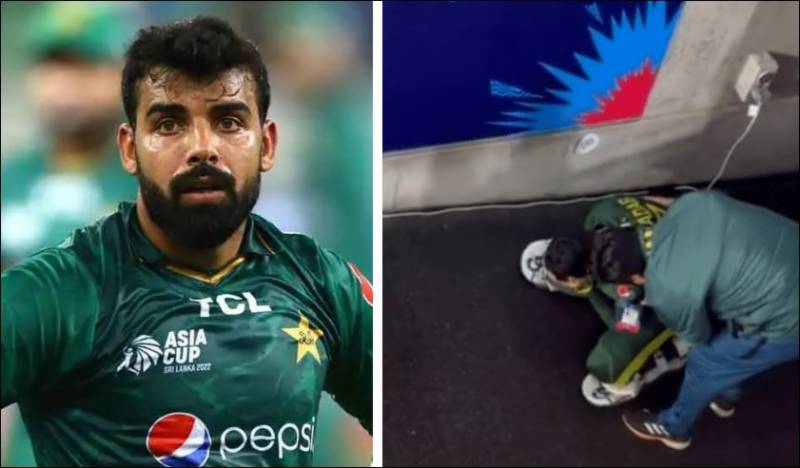 After Pakistan's T20 World Cup loss to Zimbabwe, Shadab Khan sobs openly (VIDEO)