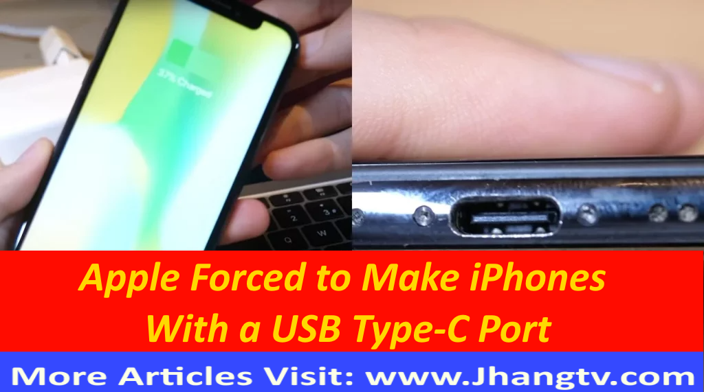 Apple is being forced to produce iPhones with USB Type-C ports
