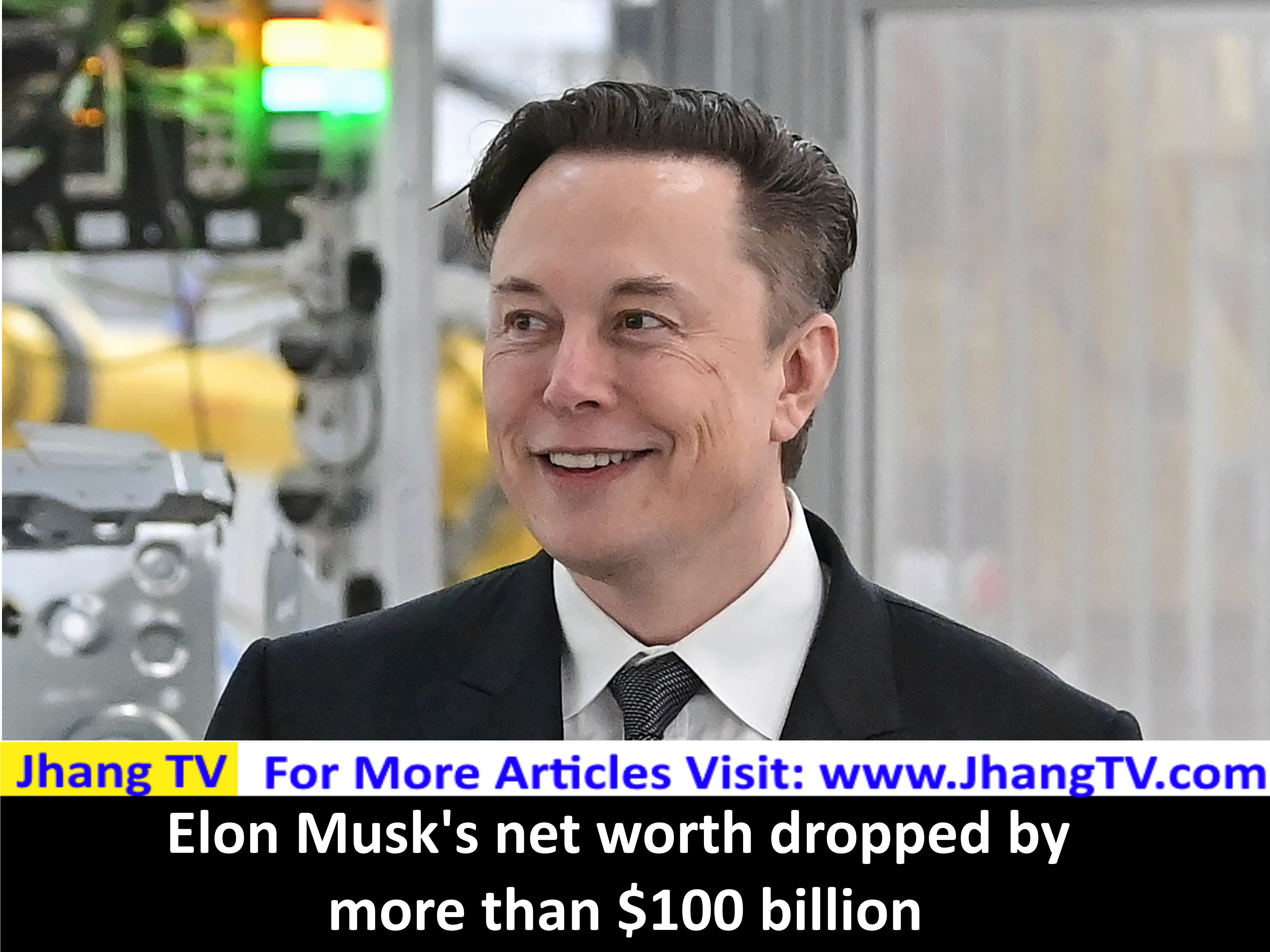 Elon Musk's net worth dropped by more than $100 billion