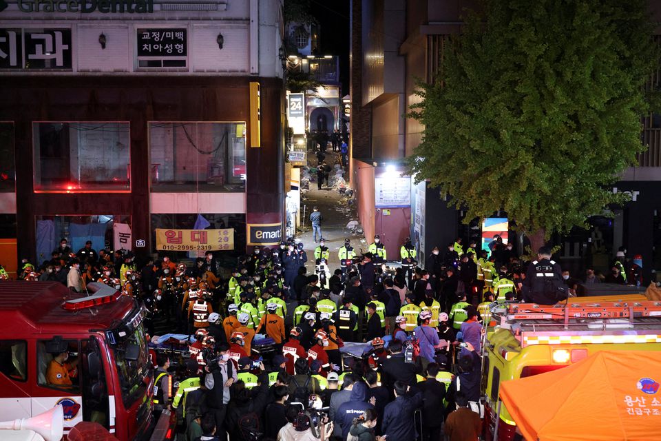 Following the 153 fatal Halloween crush, South Korea laments and demands explanations.