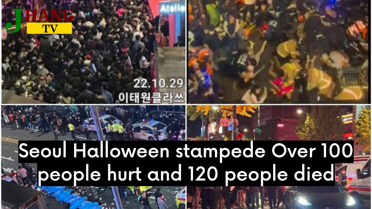 Seoul Halloween stampede Over 100 people hurt and 120 people died
