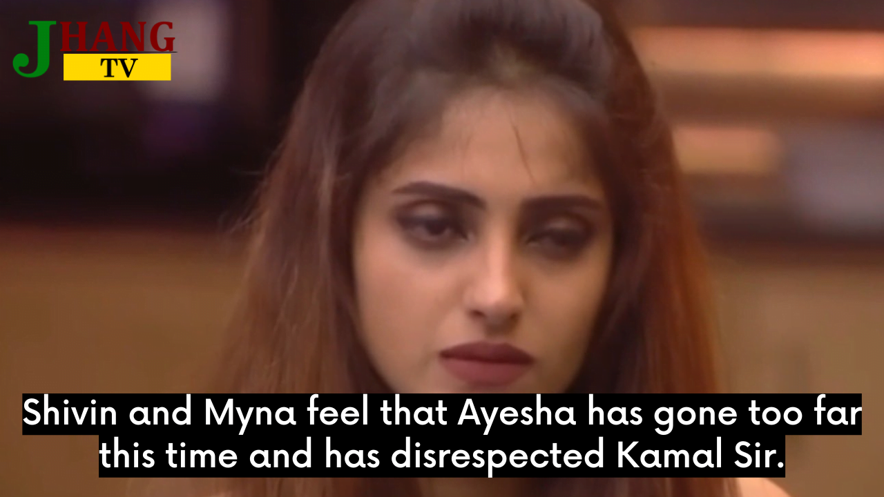 Shivin and Myna feel that Ayesha has gone too far this time and has disrespected Kamal Sir.