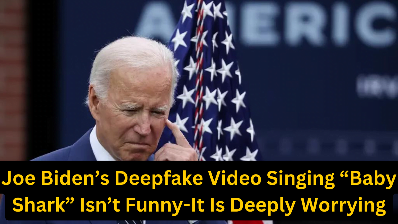 Joe Biden's Deepfake Video of Him Singing "Baby Shark" Isn't Funny—Serious. It's