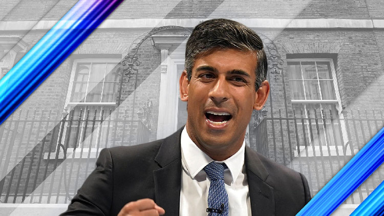 Rishi Sunak succeeds in becoming the new prime minister of the UK.