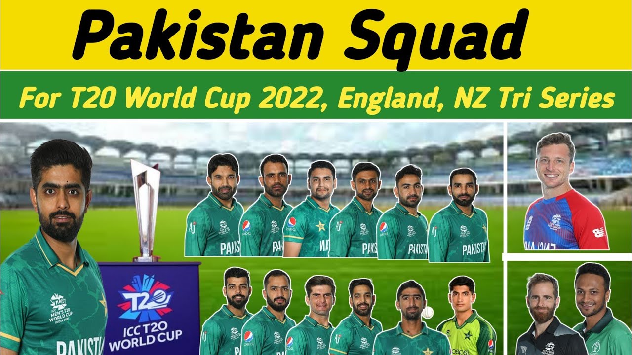 Pakistan T20 World Cup Squad 2022