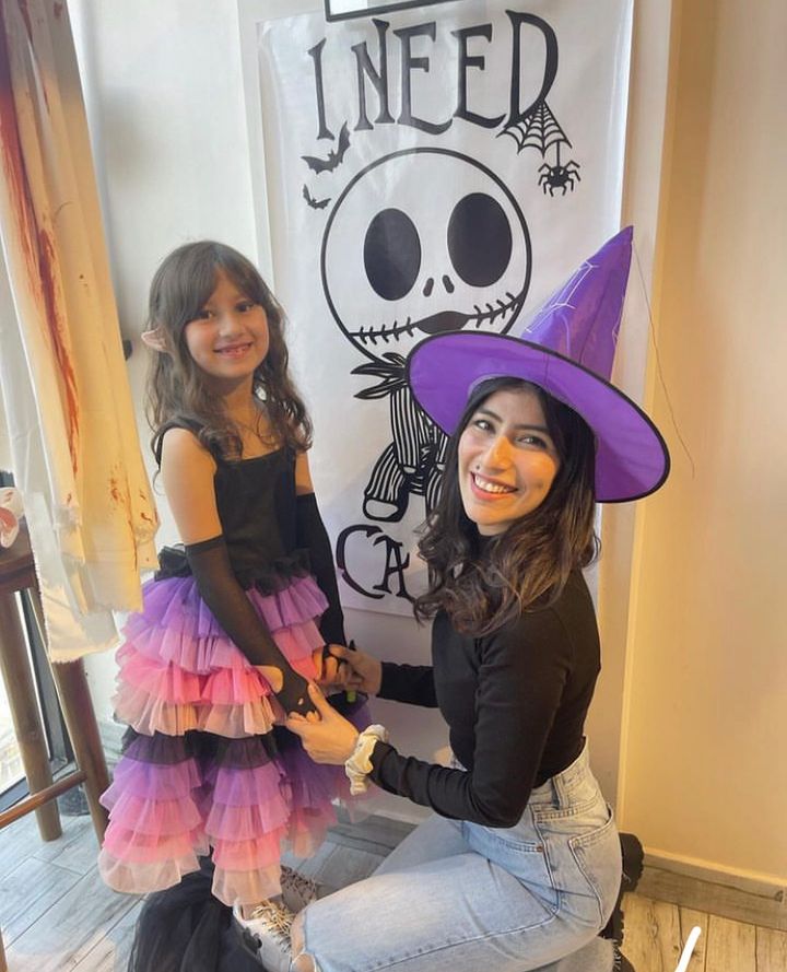 Syra Yousaf and her daughter Nooreh look amazing for Halloween