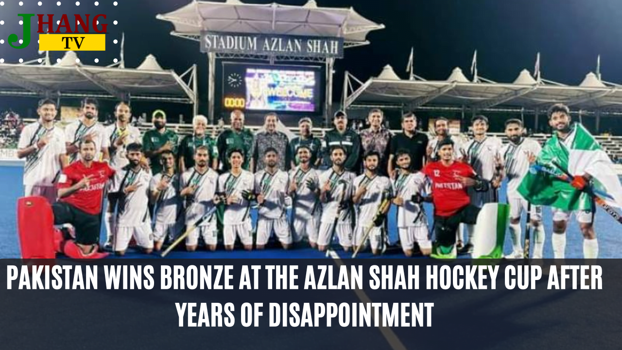 Pakistan wins bronze at the Azlan Shah Hockey Cup after years of disappointment