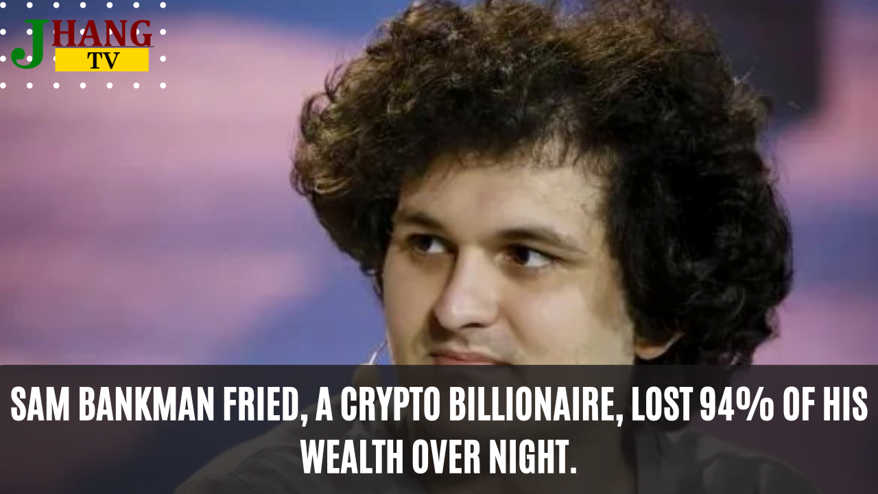 Sam Bankman Fried, a crypto billionaire, lost 94% of his wealth over night.