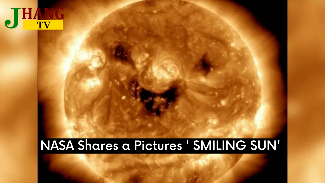 NASA Shares a Pictures ' SMILING SUN'