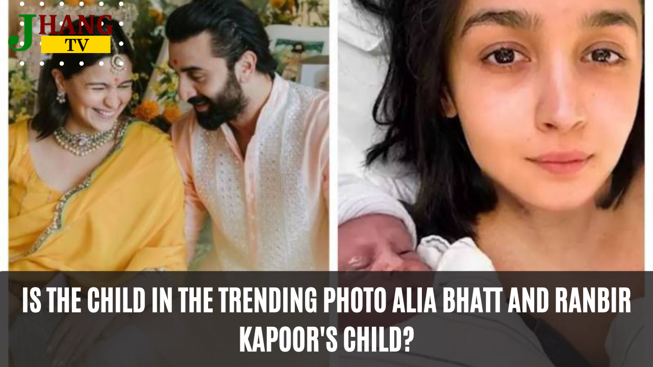 Is the child in the trending photo Alia Bhatt and Ranbir Kapoor's child?