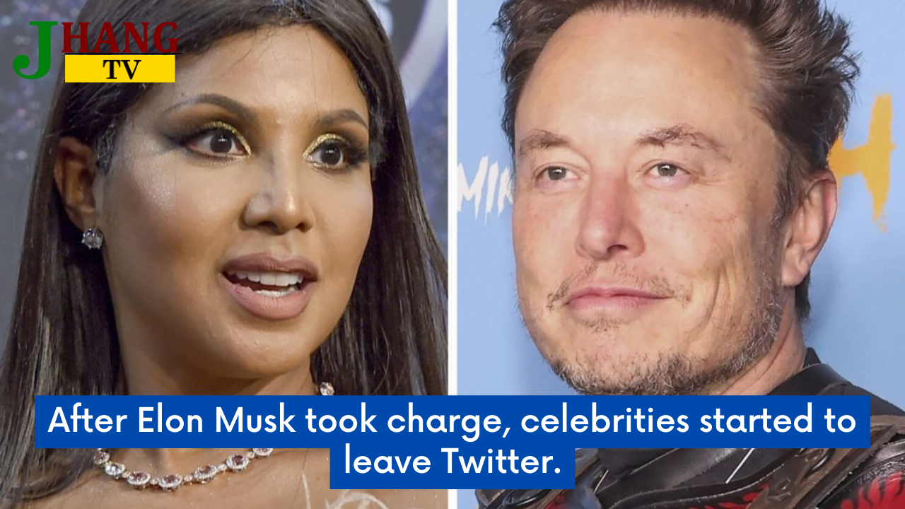 After Elon Musk took charge, celebrities started to leave Twitter.