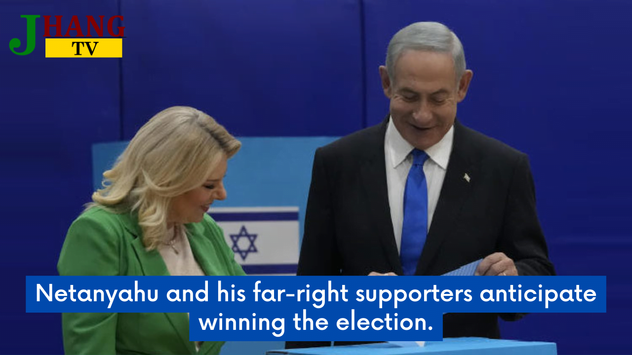 Netanyahu and his far-right supporters anticipate winning the election.