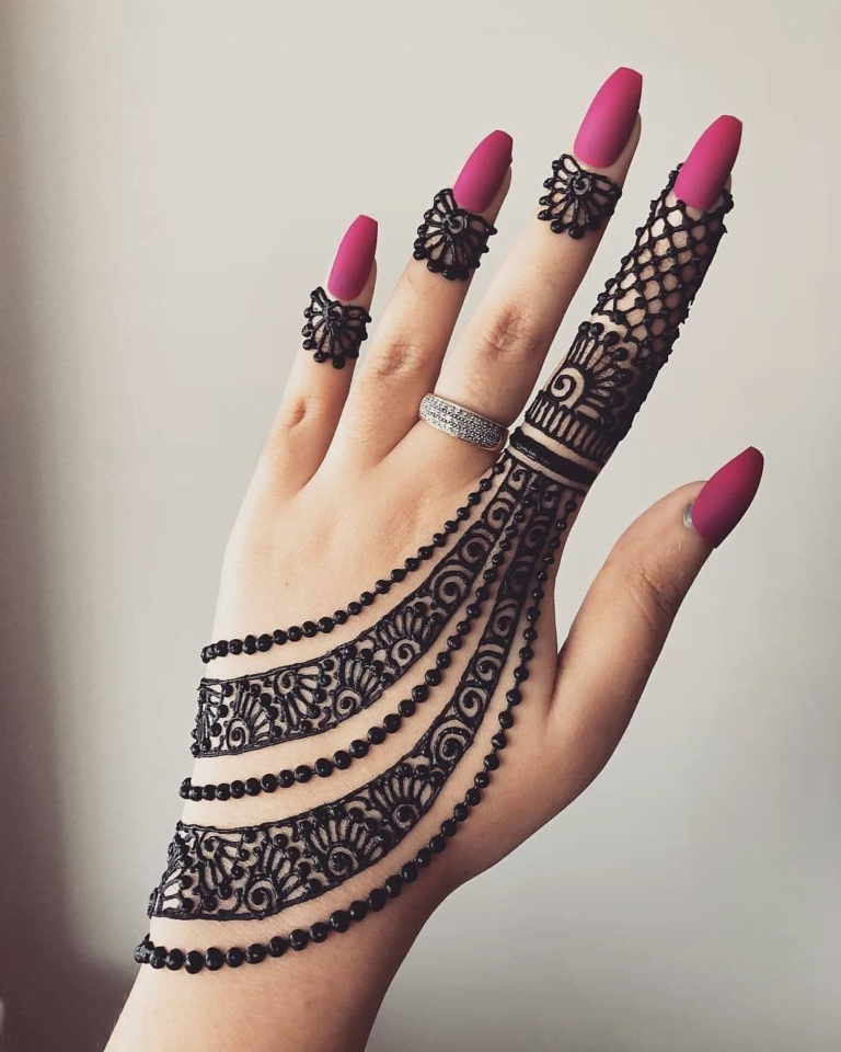 Pakistani Mehndi Designs Front Hand – Simple Pakistani Henna Mehndi Design 2023