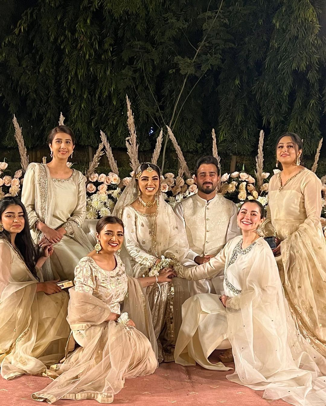 Hania Aamir Look Gorgious In Off White Dress
