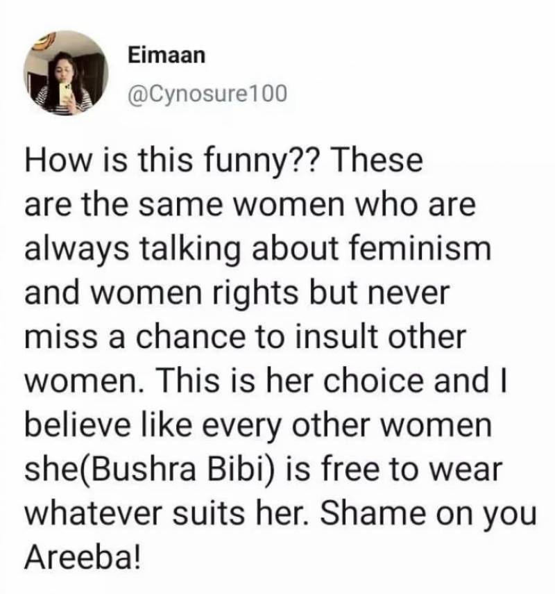 After dressing as Bushra Bibi for Halloween, Yawar Iqbal receives criticism.