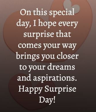 10 Happy Surprise Day Wishes