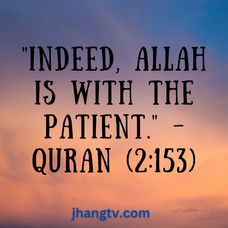 Quotes on Sabr 