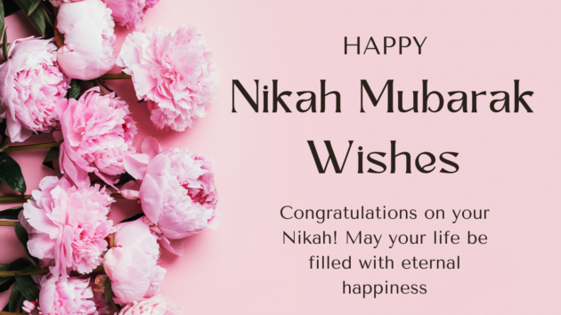 Nikah Mubarak Wishes