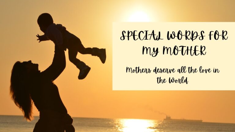 12 Special Words for My Mother: Expressing Gratitude and Love
