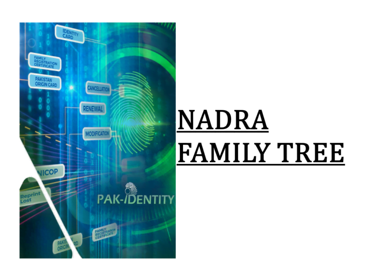 How to Verify NADRA Family Tree Online or via SMS